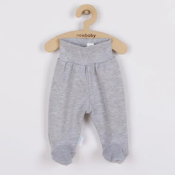 Baba lábfejes nadrág New Baby Classic II szürke