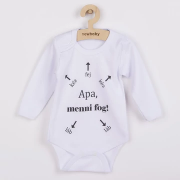 Body nyomtatással New Baby Apa, menni fog!
