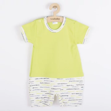 Baba pamut nyári kezeslábas New Baby Summertime fiú