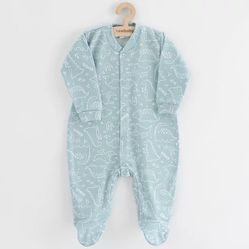 Baba kezeslábas New Baby Classic II dinó menta