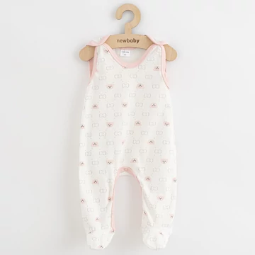 Baba rugdalózó New Baby Classic II maci rózsaszín
