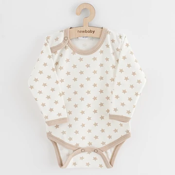 Baba body New Baby Classic II csillagokkal bézs