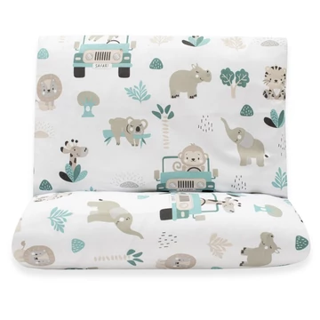 2-részes ágyneműhuzat New Baby Safari II 90/120 cm mint