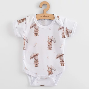 Baba rövid ujjú body New Baby For Babies bunny