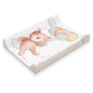 Pelenkázó lap puha Baby Mix Medvídek 47x70cm rózsaszín