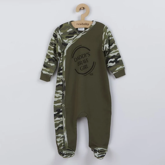Baba kezeslábas New Baby Army girl