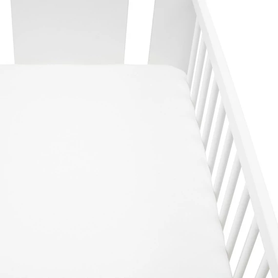 Jersey lepedő kiságyba New Baby 120x60 fehér