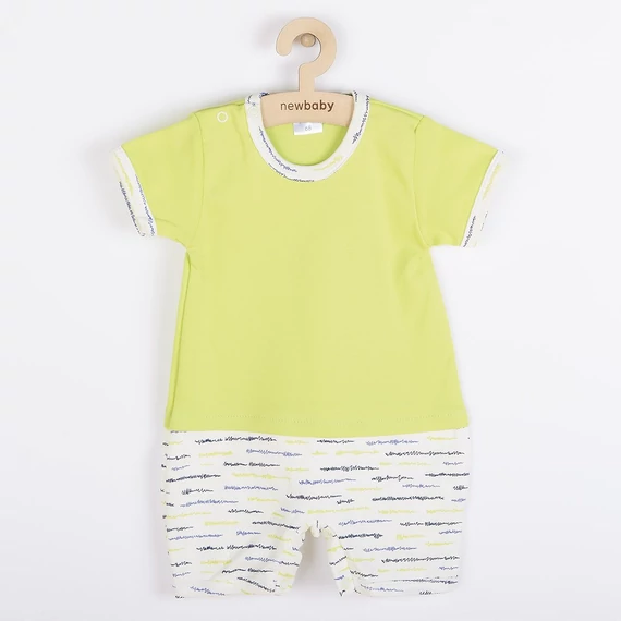 Baba pamut nyári kezeslábas New Baby Summertime fiú