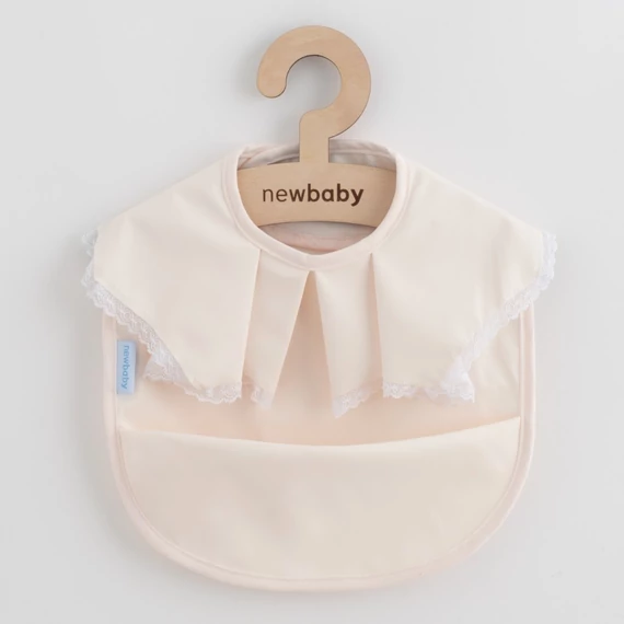 Luxus mosható előke New Baby 34 x 25 cm girl