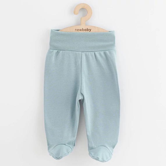 Baba lábfejes nadrág New Baby Classic II sötét menta
