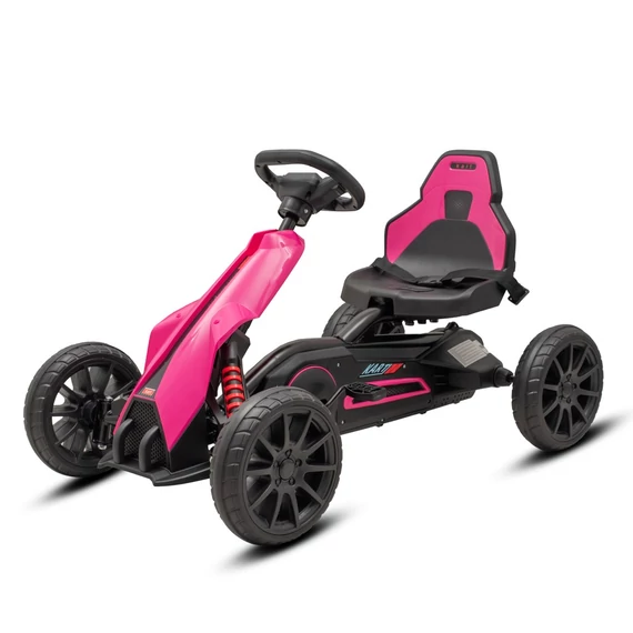Go-kart Baby Mix Speedster pedálos gyerek gokart rózsaszín
