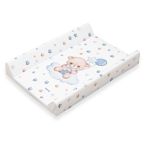 Pelenkázó lap puha Baby Mix Medvídek 47x70cm kék