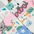 Kép 3/6 - Flanel pelenka nyomtatott mintával NEW BABY 70x80 cm 10 db