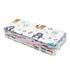 Kép 4/6 - Flanel pelenka nyomtatott mintával NEW BABY 70x80 cm 10 db