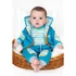 Kép 6/6 - 2-részes baba együttes New Baby Puppik 2 türkiz