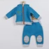 Kép 1/6 - 2-részes baba együttes New Baby Puppik 2 türkiz