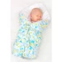 Kép 4/6 - Klasszikus megkötős pólya New Baby csillagok szürke