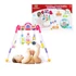 Kép 2/2 - Gyerek zenélő fejlesztő babatornáztató állvány Baby Mix De Lux  pink
