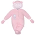 Kép 1/5 - Téli kezeslábas New Baby Nice Bear rószaszín