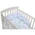 Kép 3/3 - 3-részes ágyneműhuzat New Baby 90/120 cm felhőcske rózsaszín