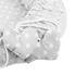 Kép 6/6 - Luxus babafészek párnával és paplannal New Baby Minkyből Szívecske szürke