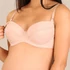 Kép 1/4 - Félig merevítős szoptató melltartó New Baby Eva bézs