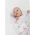 Kép 4/4 - Pólyakendő New Baby fehér pillangó
