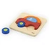 Kép 2/3 - Fa képes kirakó puzzle Viga Autó