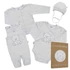 Kép 2/6 - Baba együttes New Baby Sweet Bear szürke