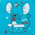 Kép 4/4 - Baba együttes New Baby Mouse türkiz