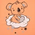 Kép 4/4 - Gyermek nyári pizsama New Baby Dream lazacszín