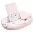 Kép 1/6 - Luxus babafészek párnával és paplannal New Baby Minkyből rózsaszín