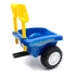 Kép 2/6 - Gyerek jármű traktor utánfutóval és szerszámokkal Baby Mix New Holland kék