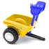 Kép 4/6 - Gyerek jármű traktor utánfutóval és szerszámokkal Baby Mix New Holland sárga