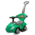Kép 1/6 - Bébitaxi tolókarral 3az1-ben Baby Mix Mega Car zöld