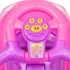 Kép 5/6 - Bébitaxi tolókarral 3az1-ben Baby Mix Mega Car rózsaszín
