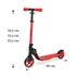 Kép 2/6 - Gyerek roller Milly Mally Scooter Smart piros
