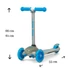 Kép 2/6 - Gyerek roller Milly Mally Scooter Zapp grey