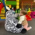 Kép 5/6 - Gyermek zebra alakú fotel NEW BABY