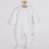 Kép 1/2 - Baba pamut kezeslábas New Baby Practical fehér fiú
