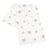 Kép 3/4 - Pamut  tetra fürdőlepedő New Baby Softy 90 x 110 cm 2 db szürke fehér
