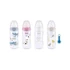 Kép 3/3 - NUK FC+Temperature Control cumisüveg 300 ml BOX-Flow Control szívófej beige