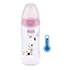 Kép 1/3 - NUK FC+Temperature Control cumisüveg 300 ml BOX-Flow Control szívófej pink