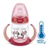 Kép 1/4 - Baba tanuló itatópohár NUK Disney Mickey hőmérséklet jelzővel 150 ml piros