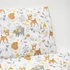 Kép 2/6 - 3-részes ágyneműhuzat New Baby 100/135 cm őzike szürke