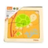 Kép 2/2 - Fa képes kirakó puzzle Viga 4 db teknősbéka
