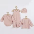 Kép 6/6 - 4-részes baba együttes újszülötteknek New Baby I AM rózsaszín