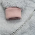 Kép 4/5 - Luxus baba téli kezeslábas New Baby Teddy bear szürke rózsaszín