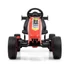 Kép 2/6 - Go-kart Milly Mally Rocket pedálos gyerek gokart piros