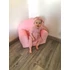 Kép 5/5 - Gyermek fotel Velvet New Baby Felhőcske rózsaszín